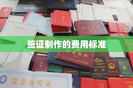古塔签证制作的费用标准